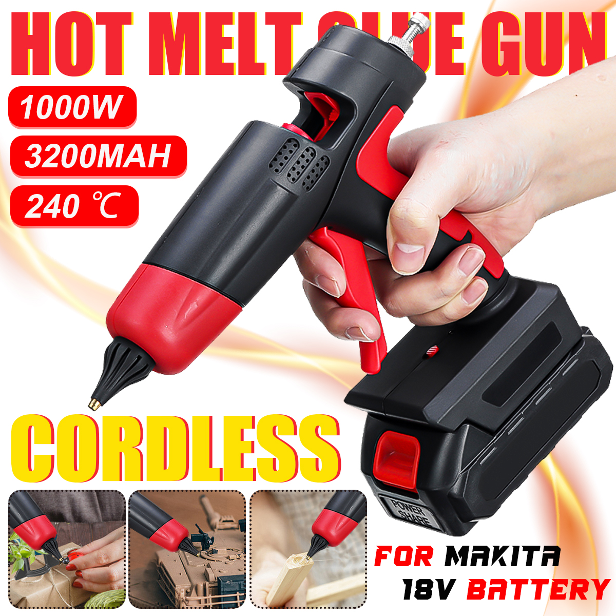 Hot-Melt-Glue-Guns-Cordless-Rechargeable-Hot-Glue-Applicator-Home-Improvement-Craft-DIY-For-Makita-B-1903421-1