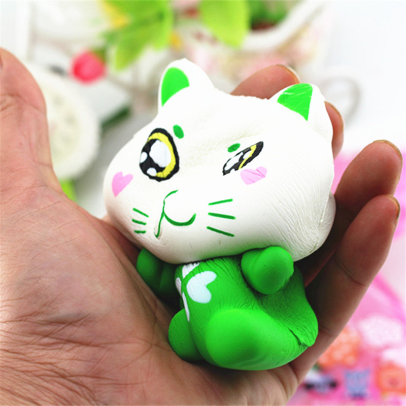 115cm-PU-Corful-Green-Cat-Slow-Rising-Squishy-Decompression-Toys-With-Original-Packaging-1219362-6