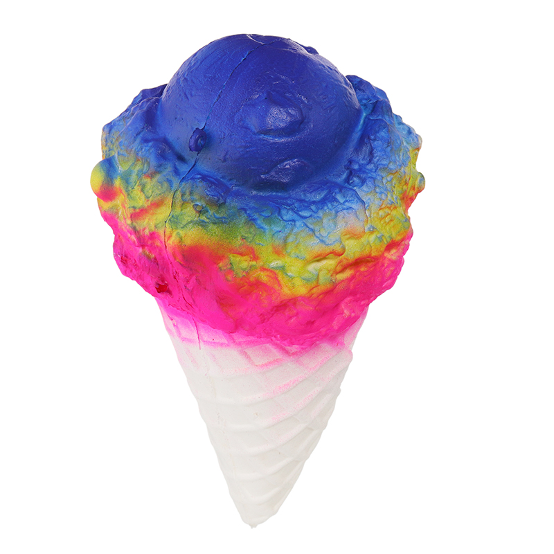19cm-Jumbo-Squishy-Ice-Cream-Multicolor-Slow-Rising-Soft-Collection-Gift-Decor-Toy-1239415-4