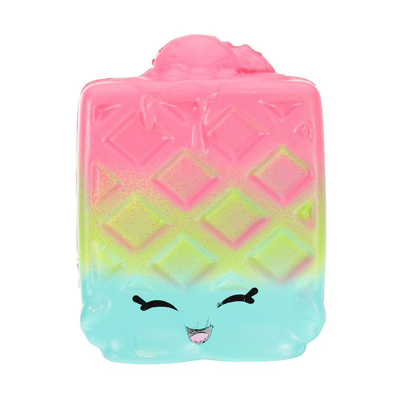2Pcs-Waffles-Squishy-6535cm-Slow-Rising-Soft-Collection-Gift-Decor-Toy-1284603-5