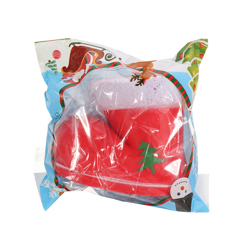 4PCS-Christmas-Gift-Squishy-Teacup-Deer-14CM-Santa-Claus-7CM-Snow-Boot-11CM-Gold-Ball-9CM-1382440-11