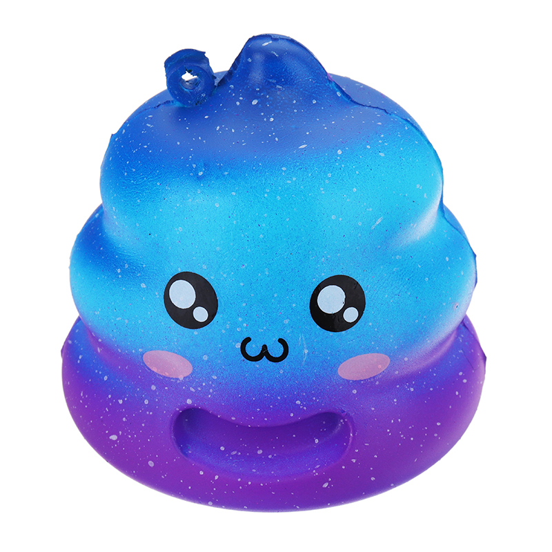 7cm-Crazy-Squishy-Galaxy-Poo-Slow-Rising-Scented-Cartoon-Bun-Gift-Decor-Collection-1261457-7