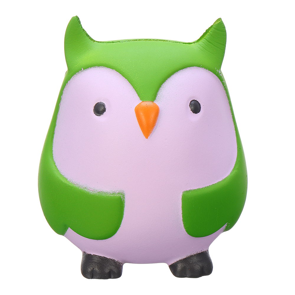 9cm-Soft-Squishy-Blue-Owl-Scented-Slow-Rising-Toy-With-Packaging-Stress-Relief-1372448-2