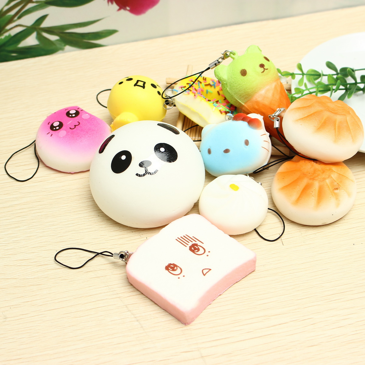 Banggood-Kawaii-10Pcs-Exquisite-Squishy-Random-Charm-Soft-PandaBreadCakeBuns-Phone-Straps-Toys-Decor-1158164-2