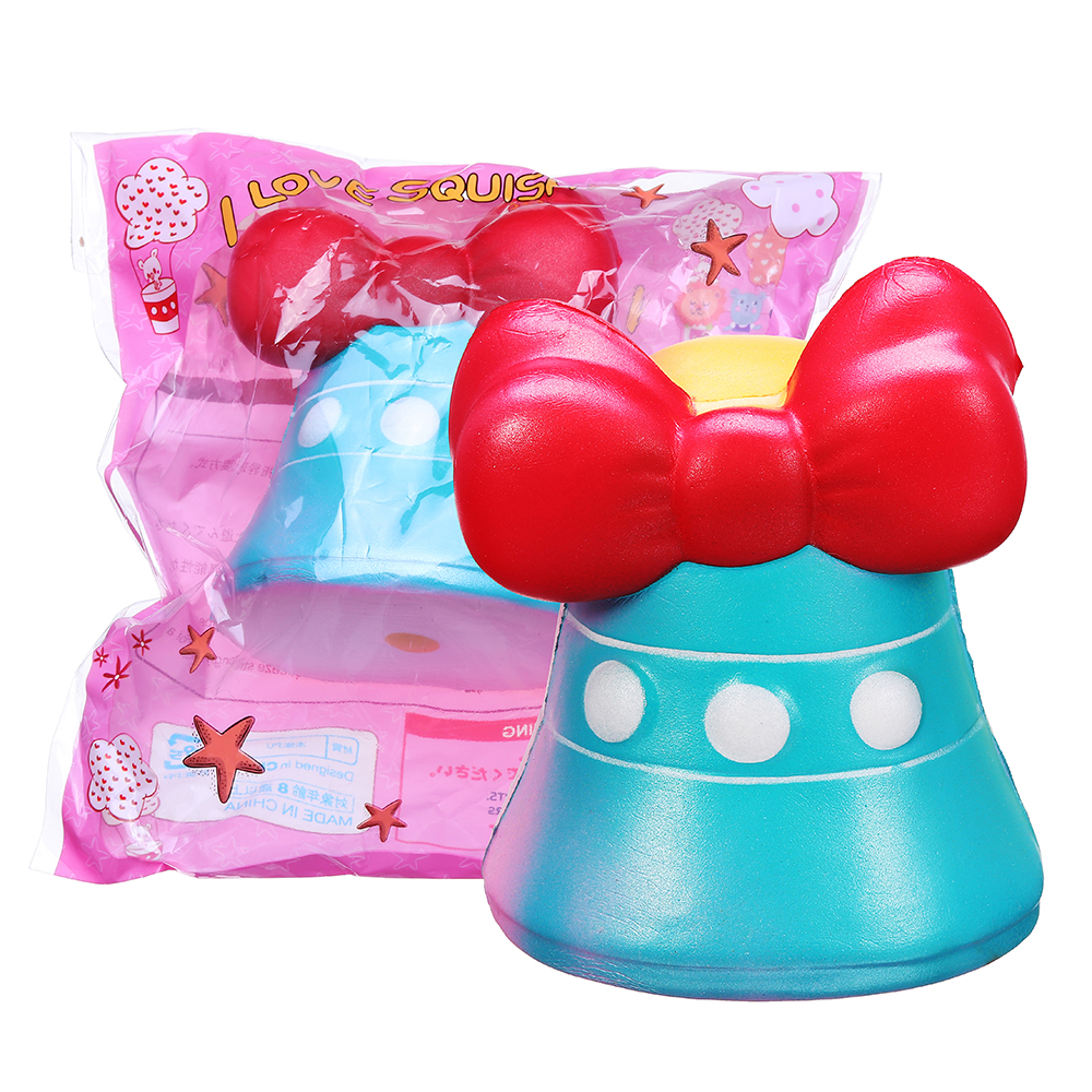 Bow-Knot-Bell-Squishy-12CM-Jumbo-Slow-Rising-Soft-Toy-Gift-Collection-With-Packaging-1381617-1