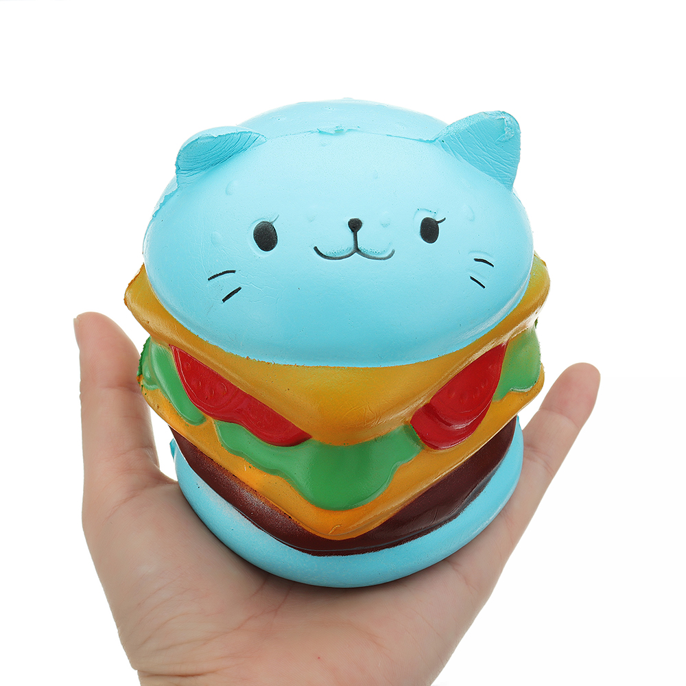 Burger-Cat-Squishy-10595-CM-Slow-Rising-Collection-Gift-Soft-Fun-Animal-Toy-1304091-6