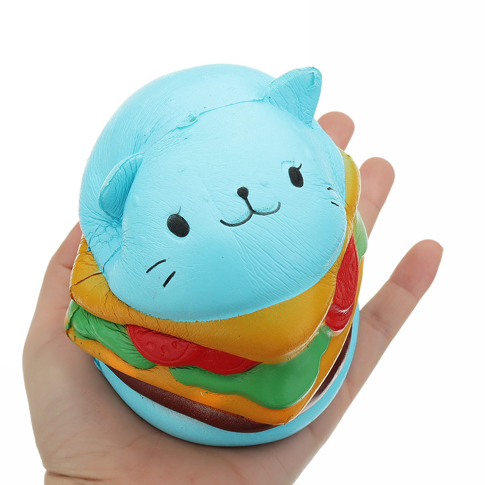 Burger-Cat-Squishy-10595-CM-Slow-Rising-Collection-Gift-Soft-Fun-Animal-Toy-1304091-8