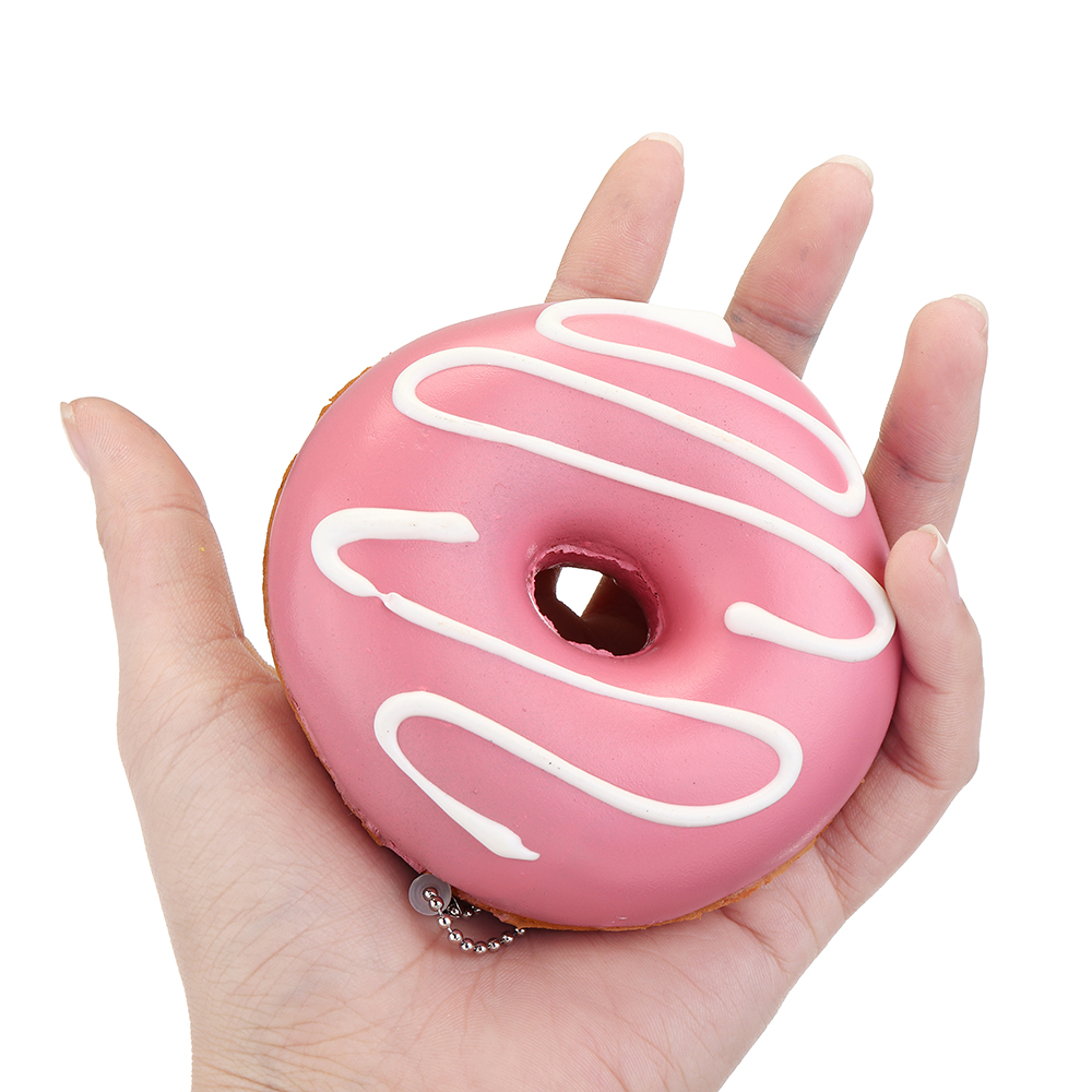 Cake-Squishy-Chocolate-Donuts-9CM-Scented-Doughnuts-Squeeze-Jumbo-Gift-Collection-With-Packaging-1390890-5
