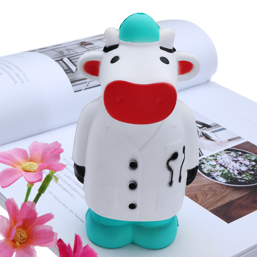 Calf-Doctor-Cow-Squishy-14776CM-Slow-Rising-Soft-Toy-Gift-Collection-With-Packaging-1343182-11