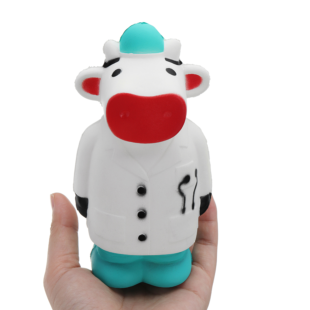 Calf-Doctor-Cow-Squishy-14776CM-Slow-Rising-Soft-Toy-Gift-Collection-With-Packaging-1343182-6