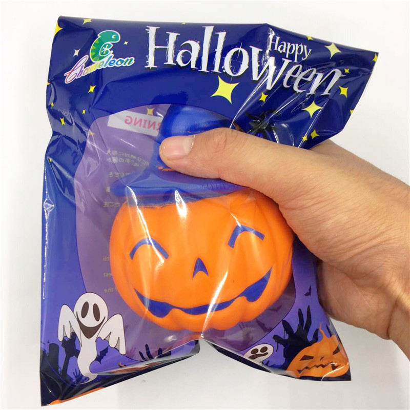 Chameleon-Soft-Halloween-Pumpkin-Witch-Hat-Squishy-Slow-Rising-Stress-Stretch-Kids-Toy-Gift-1221005-5