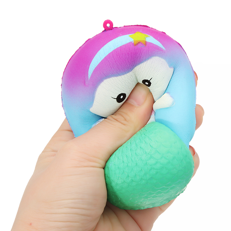 Chameleon-Symphony-Mermaid-Squishy-71055cm-Slow-Rising-With-Packaging-Collection-Gift-1279512-5