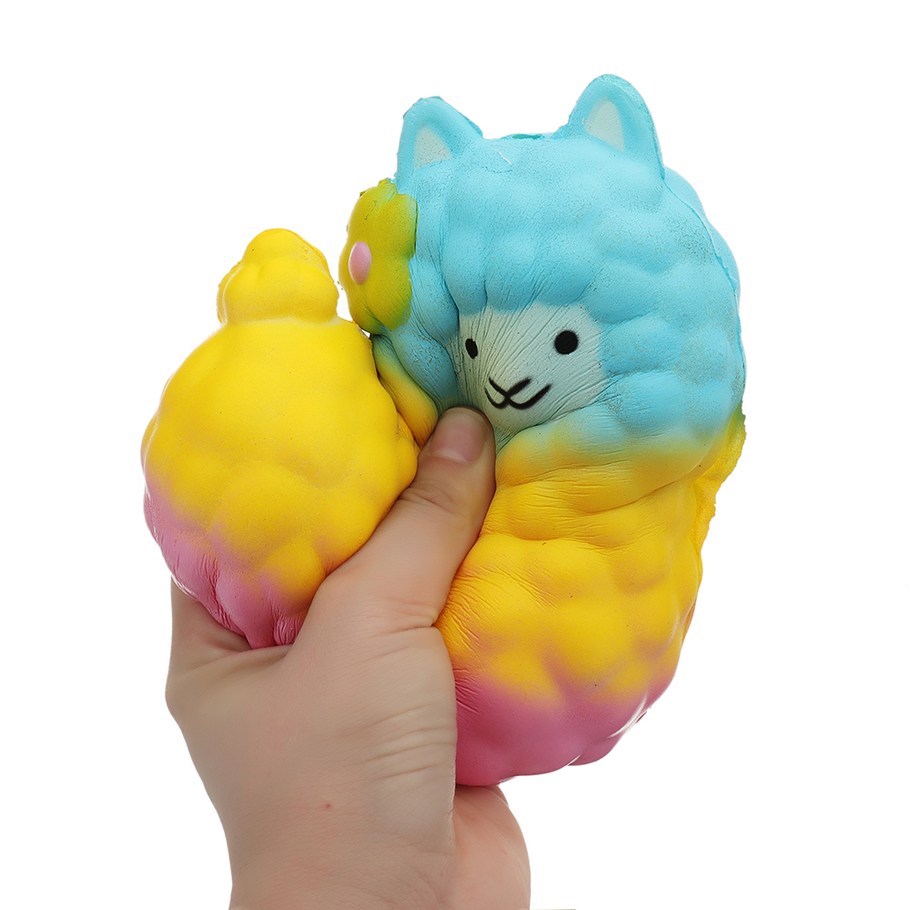 Colorful-Alpacas-Squishy-1814CM-Slow-Rising-Collection-Gift-Soft-Toy-1295585-7