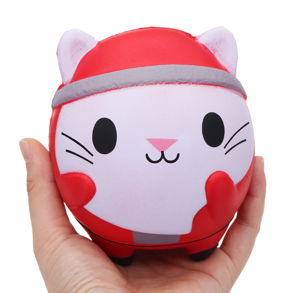 Cooland-Christmas-Cat-Squishy-1210CM-Soft-Slow-Rising-With-Packaging-Collection-Gift-Toy-1353815-4