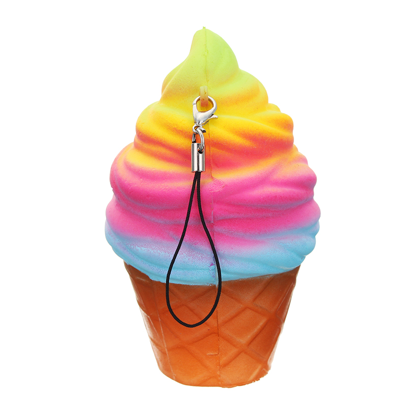 Elsa-Squishy-Ice-Cream-10cm-Slow-Rising-With-Packaging-Phone-Bag-Strap-Decor-Gift-Collection-Toy-1221125-6