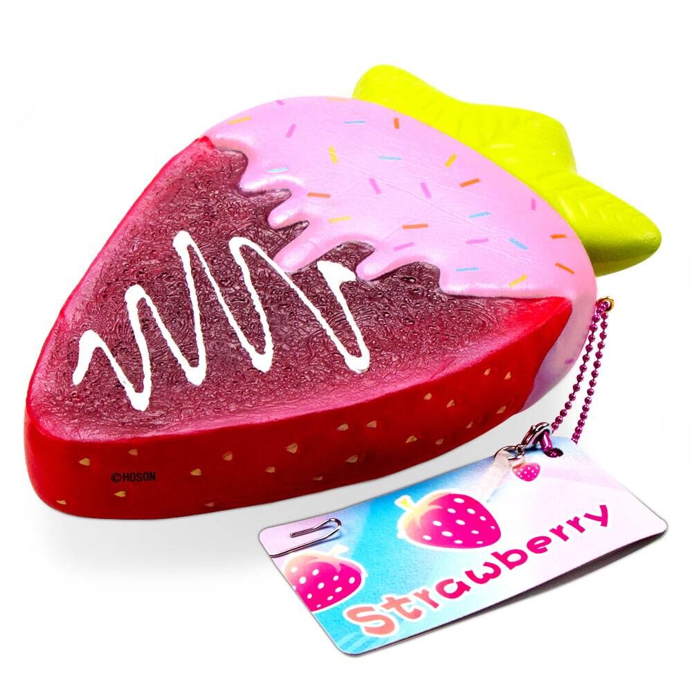 Hoson-Squishy-Strawberry-Peach-Toast-19cm-75Inches-Bread-Soft-Slow-Rising-Fruit-Toy-With-Original-Pa-1364815-4