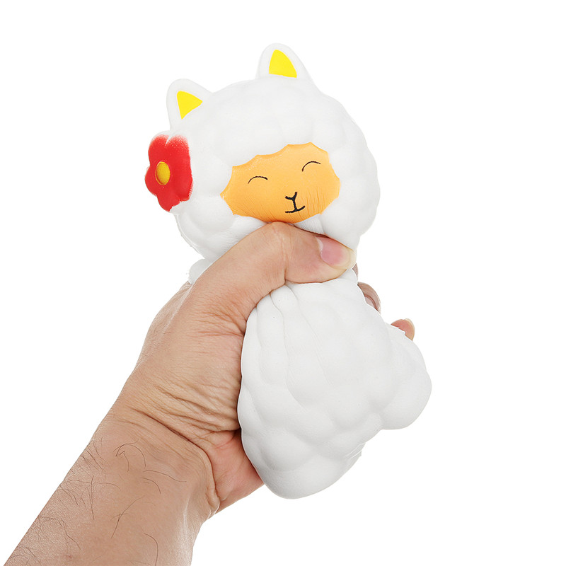 Jumbo-Sheep-17cm-Squishy-Alpaca-Super-Slow-Rising-Cream-Scented-Fun-Toys-1274729-4