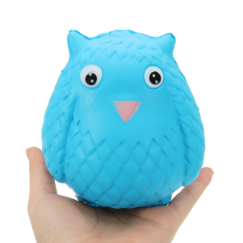 Jumbo-Squishy-Rainbow-Owl-12cm-Soft-Slow-Rising-Toy-With-Original-Packing-1281172-8