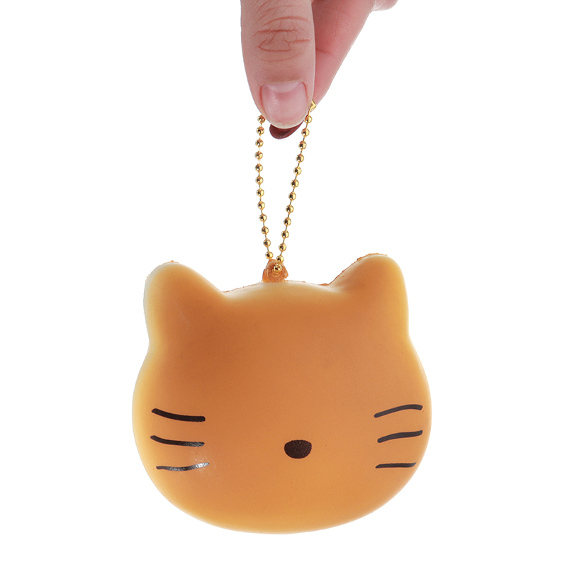 Meistoyland-Squishy-Cat-Kitty-Slow-Rising-Straps-Squeeze-Toy-With-Chain-Original-Packaging-1259702-5