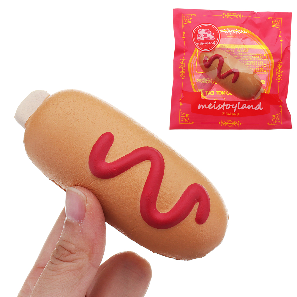 Meistoyland-Squishy-Hot-Dog-Soft-Slow-Rising-Bun-Kawaii-Cartoon-Toy-Gift-Collection-1305960-2