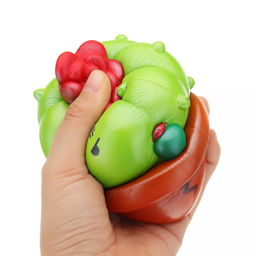Momocuppy-Cactus-Flower-Pot-Squishy-18cm-Slow-Rising-With-Packaging-Collection-Gift-Soft-Toy-1293436-7