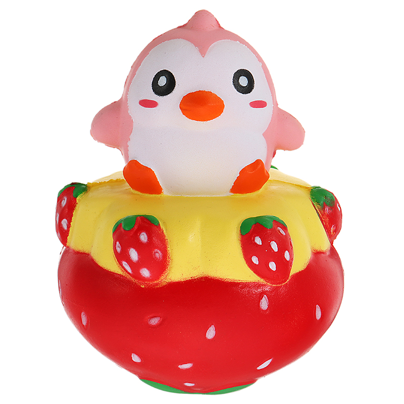 NO-NO-Squishy-Strawberry-Penguin-1311CM-Slow-Rising-With-Packaging-Collection-Gift-Soft-Toy-1284497-1