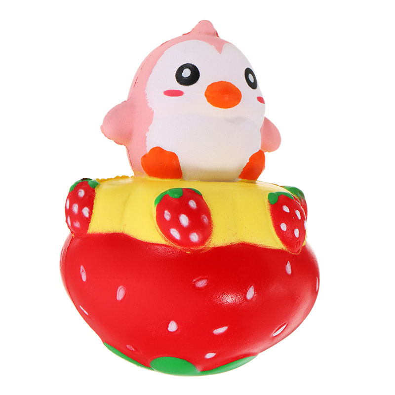 NO-NO-Squishy-Strawberry-Penguin-1311CM-Slow-Rising-With-Packaging-Collection-Gift-Soft-Toy-1284497-2
