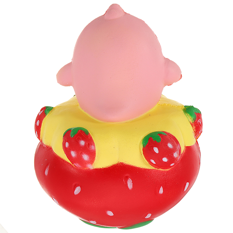 NO-NO-Squishy-Strawberry-Penguin-1311CM-Slow-Rising-With-Packaging-Collection-Gift-Soft-Toy-1284497-3