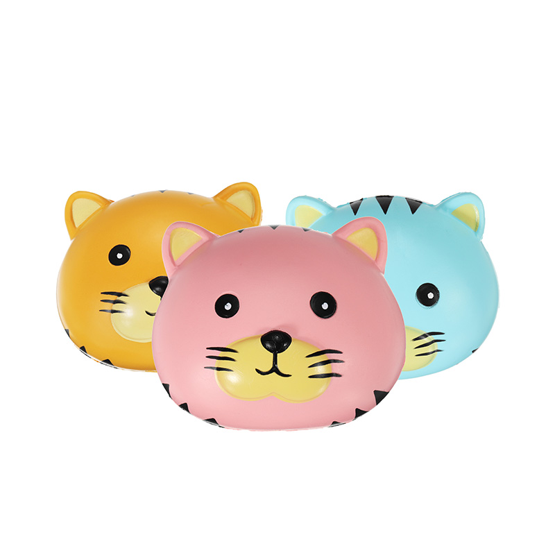 Oriker-Squishy-Tiger-Face-Ball-Bun-10cm-Soft-Sweet-Slow-Rising-Original-Packaging-Collection-Gift-1213792-1