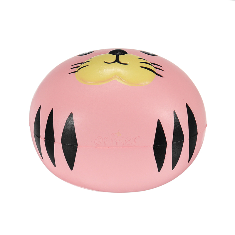 Oriker-Squishy-Tiger-Face-Ball-Bun-10cm-Soft-Sweet-Slow-Rising-Original-Packaging-Collection-Gift-1213792-11