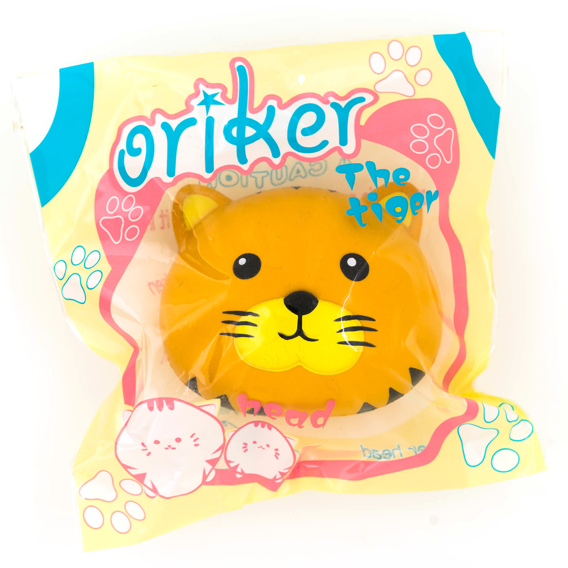 Oriker-Squishy-Tiger-Face-Ball-Bun-10cm-Soft-Sweet-Slow-Rising-Original-Packaging-Collection-Gift-1213792-3