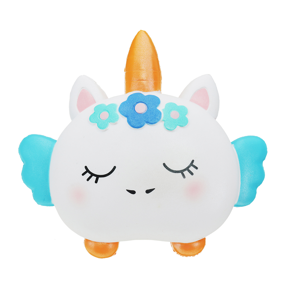 Oriker-Unicorn-Burger-Squishy-16CM-Slow-Rising-With-Packaging-Collection-Gift-Soft-Toy-1318243-2