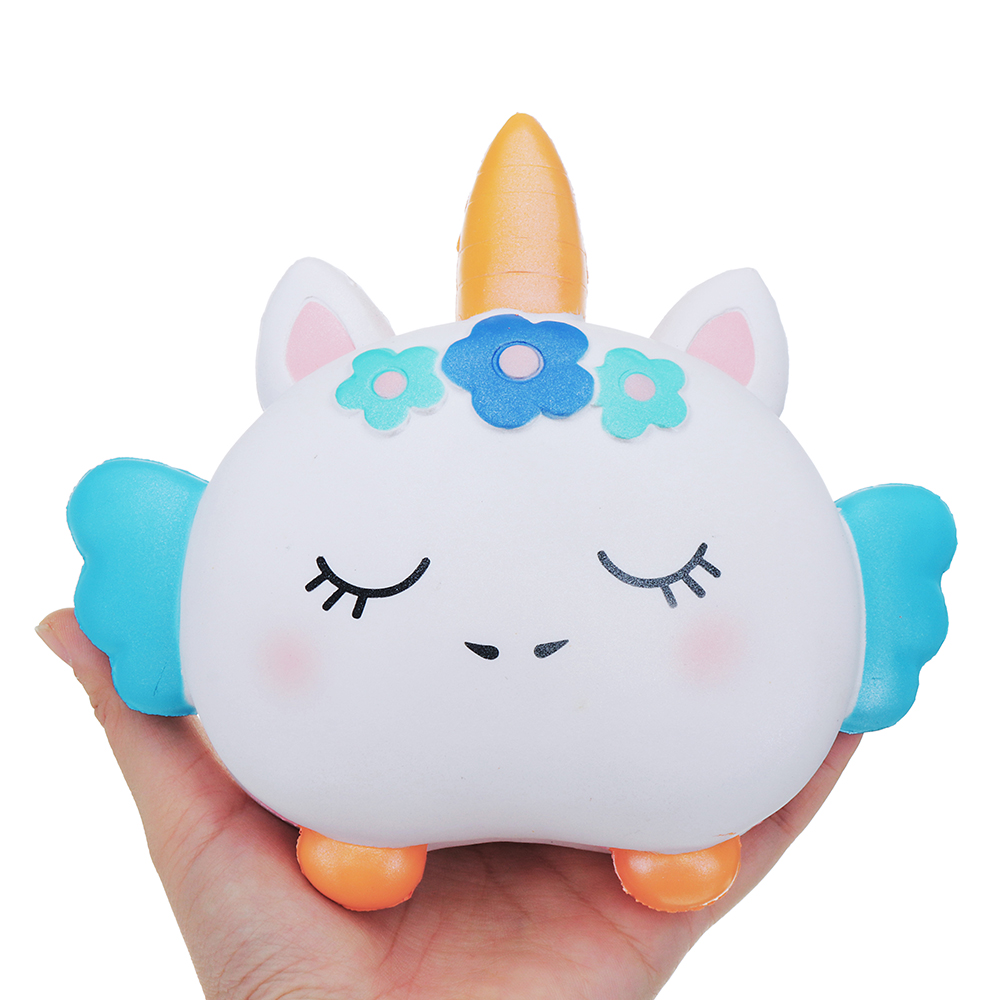 Oriker-Unicorn-Burger-Squishy-16CM-Slow-Rising-With-Packaging-Collection-Gift-Soft-Toy-1318243-4