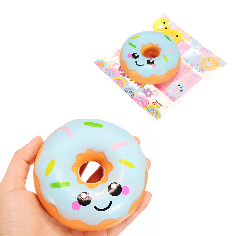 Sanqi-Elan-10cm-Squishy-kawaii-Smiling-Face-Donuts-Charm-Bread-Kids-Toys-With-Package-1256236-7