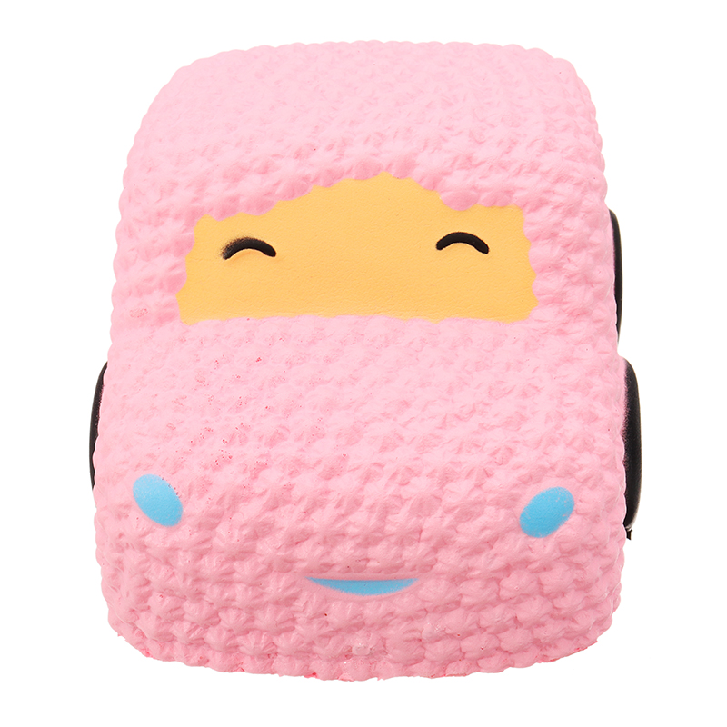 Squishy-Car-Racer-Pink-Cake-Soft-Slow-Rising-Toy-Scented-Squeeze-Bread-1253905-2