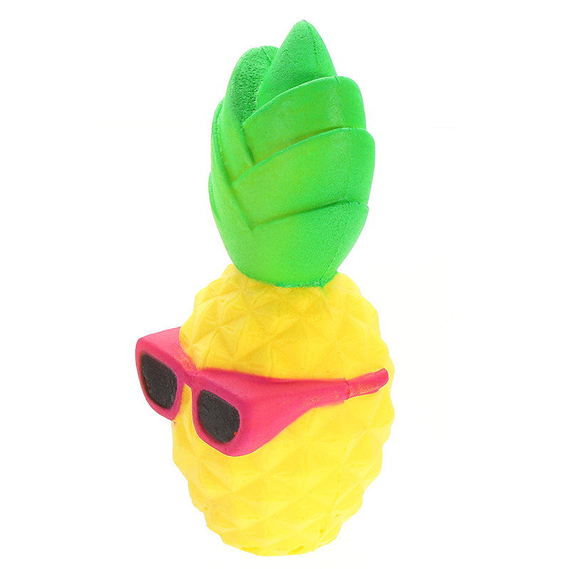Squishy-Cool-Pineapple-16cm-Slow-Rising-Soft-Squeeze-Collection-Gift-Decor-Toy-1153529-2