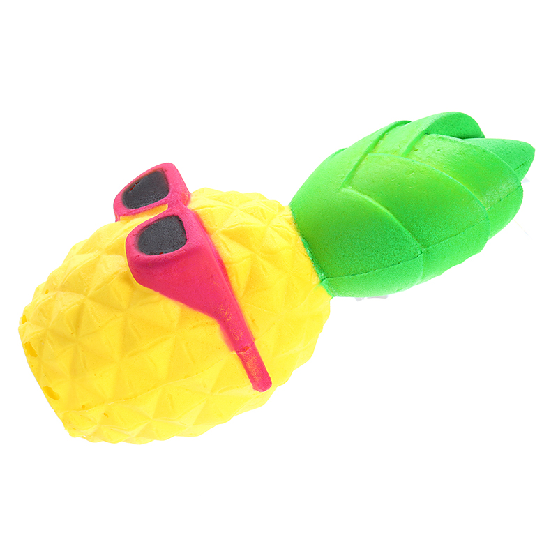 Squishy-Cool-Pineapple-16cm-Slow-Rising-Soft-Squeeze-Collection-Gift-Decor-Toy-1153529-4