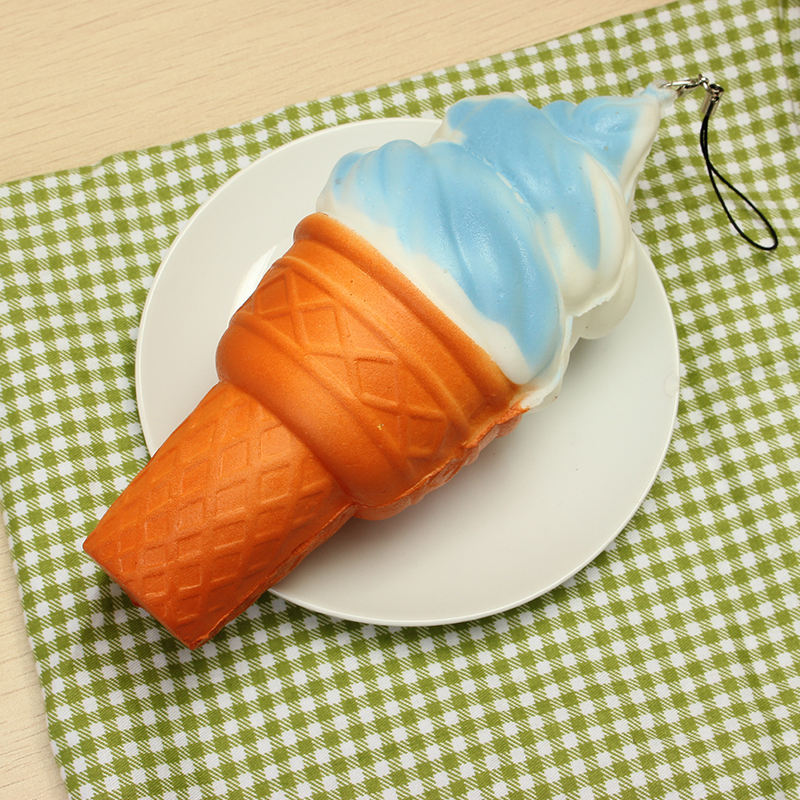 Squishy-Jumbo-Ice-Cream-Cone-17cm-Slow-Rising-Soft-Collection-Decor-Gift-Phone-Bag-Strap-1142231-6