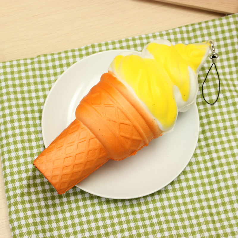 Squishy-Jumbo-Ice-Cream-Cone-17cm-Slow-Rising-Soft-Collection-Decor-Gift-Phone-Bag-Strap-1142231-7