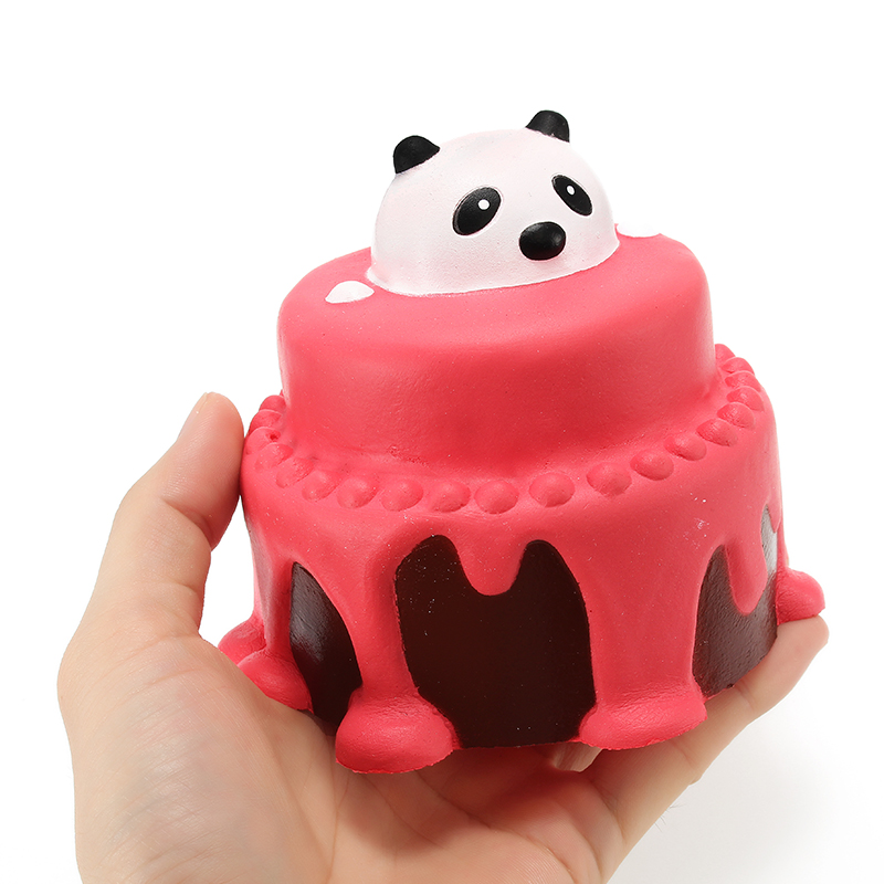 Squishy-Panda-Cake-12cm-Slow-Rising-With-Packaging-Collection-Gift-Decor-Soft-Squeeze-Toy-1178653-2