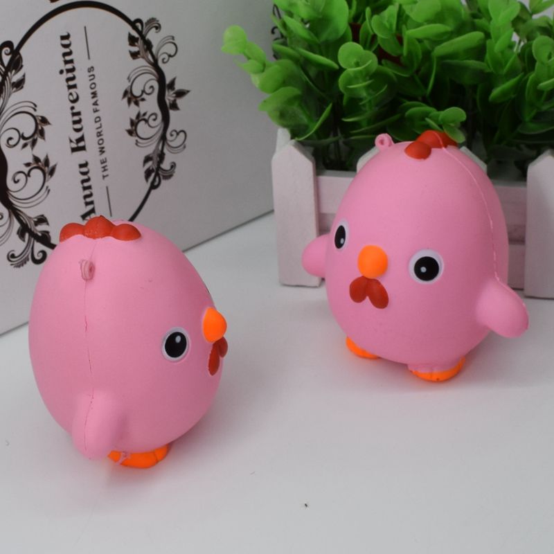 Squishy-Pink-Chicken-Jumbo-10cm-Slow-Rising-Collection-Gift-Decor-Soft-Toy-Phone-Bag-Strap-1162299-9
