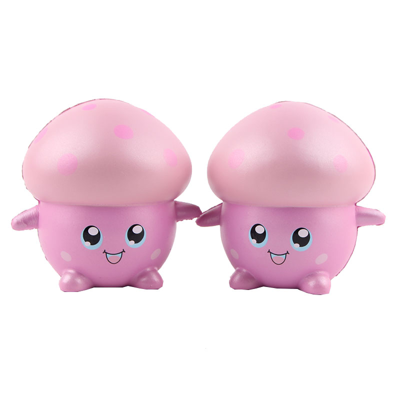 Squishy-Pink-Mushroom-Doll-11cm-Soft-Slow-Rising-Collection-Gift-Decor-Toy-With-Packing-1261010-3