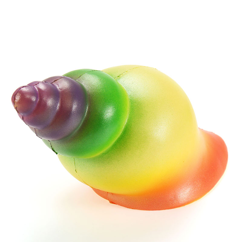 Squishy-Rainbow-Conch-14cm-Slow-Rising-With-Packaging-Collection-Gift-Decor-Soft-Squeeze-Toy-1174941-5