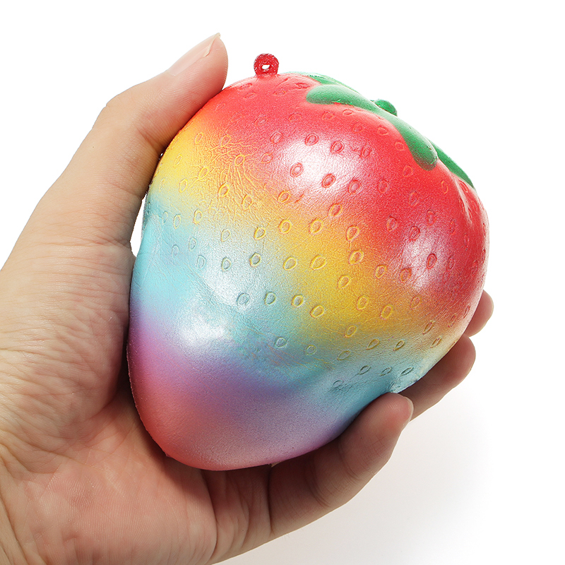 Squishy-Rainbow-Jam-Chocolate-Strawberry-Jumbo-10cm-Soft-Slow-Rising-Fruit-Collection-Gift-Decor-Toy-1185666-2