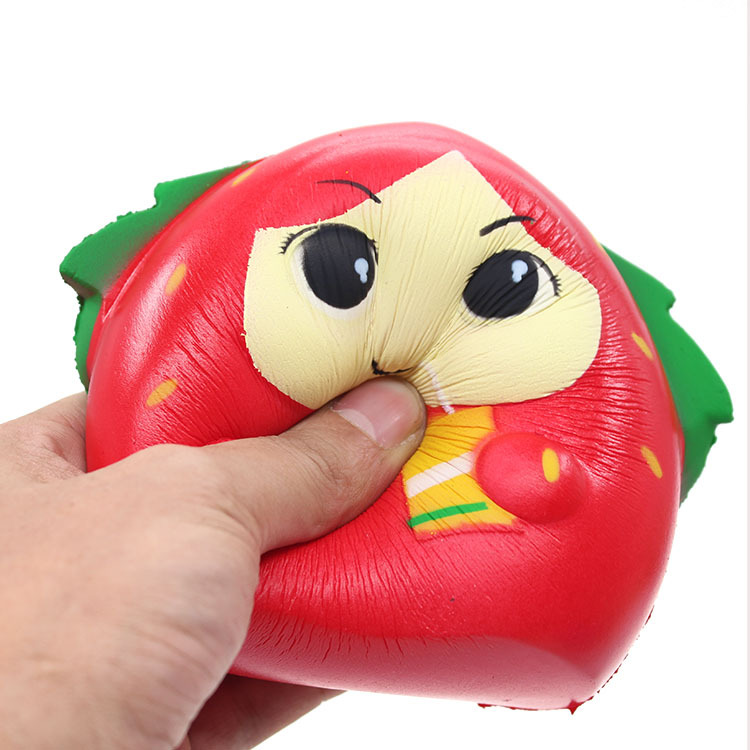 Squishy-Strawberry-Girl--13CM-Slow-Rising-Rebound-Toys-With-Packaging-Gift-Decor-1425207-2