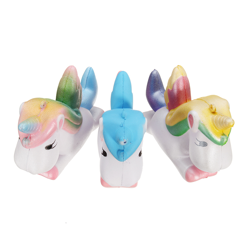 Squishy-Unicorn-Horse-13cm-Multicolor-Soft-Slow-Rising-Cute-Kawaii-Collection-Gift-Decor-Toy-1236560-2