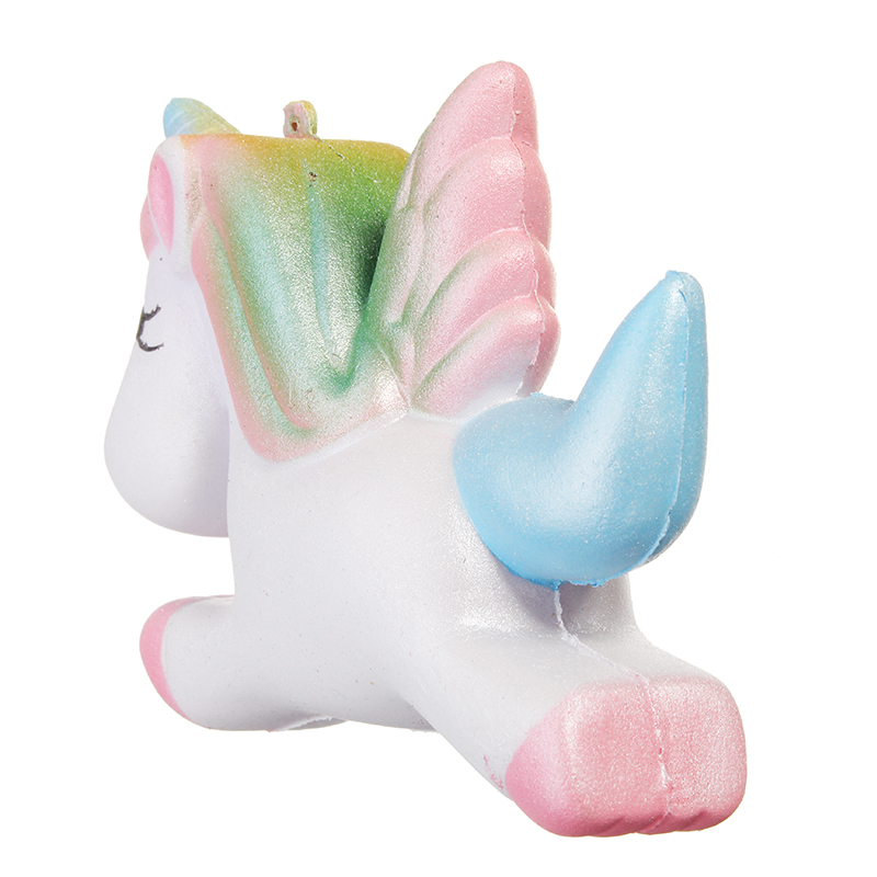 Squishy-Unicorn-Horse-13cm-Multicolor-Soft-Slow-Rising-Cute-Kawaii-Collection-Gift-Decor-Toy-1236560-6