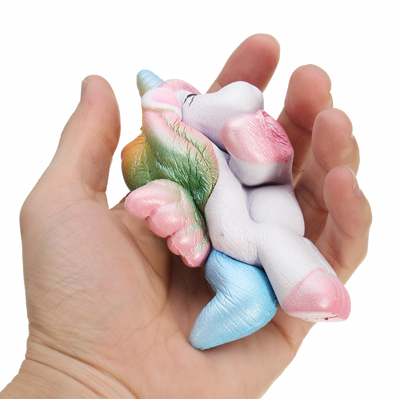 Squishy-Unicorn-Horse-13cm-Multicolor-Soft-Slow-Rising-Cute-Kawaii-Collection-Gift-Decor-Toy-1236560-7