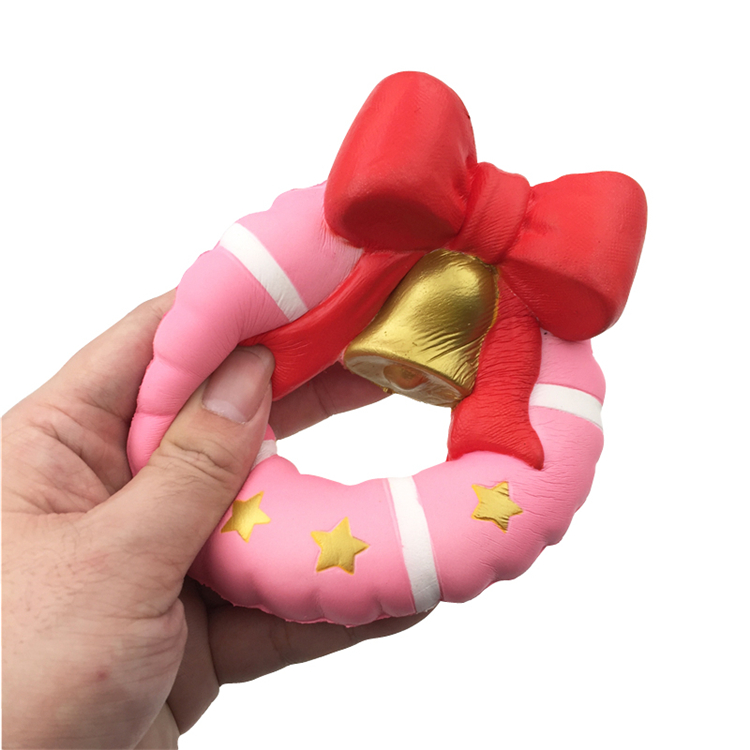 SquishyFun-Christmas-Jingle-Bell-Donut-Squishy-13cm-Gift-Slow-Rising-Original-Packaging-Soft-Decor-T-1242685-4