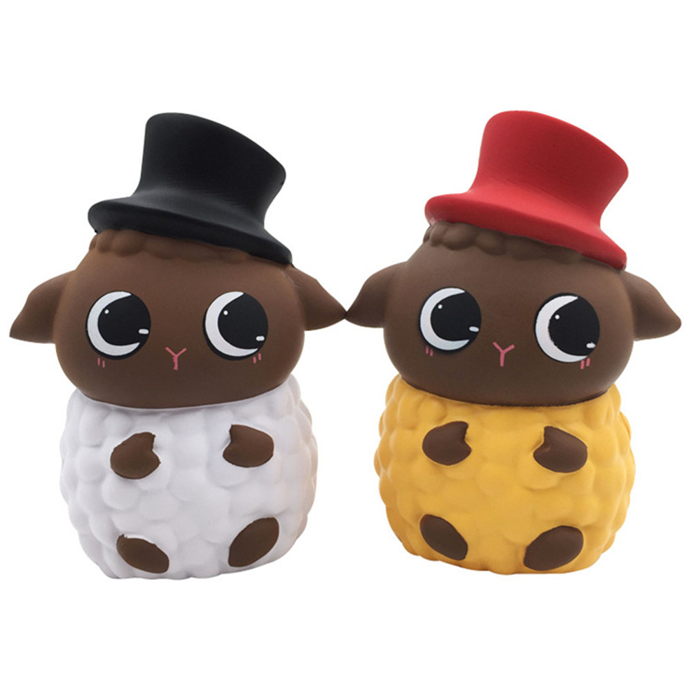 SquishyFun-Hat-Sheep-Lamb-Squishy-151185CM-Licensed-Slow-Rising-With-Packaging-Collection-Gift-1351710-2